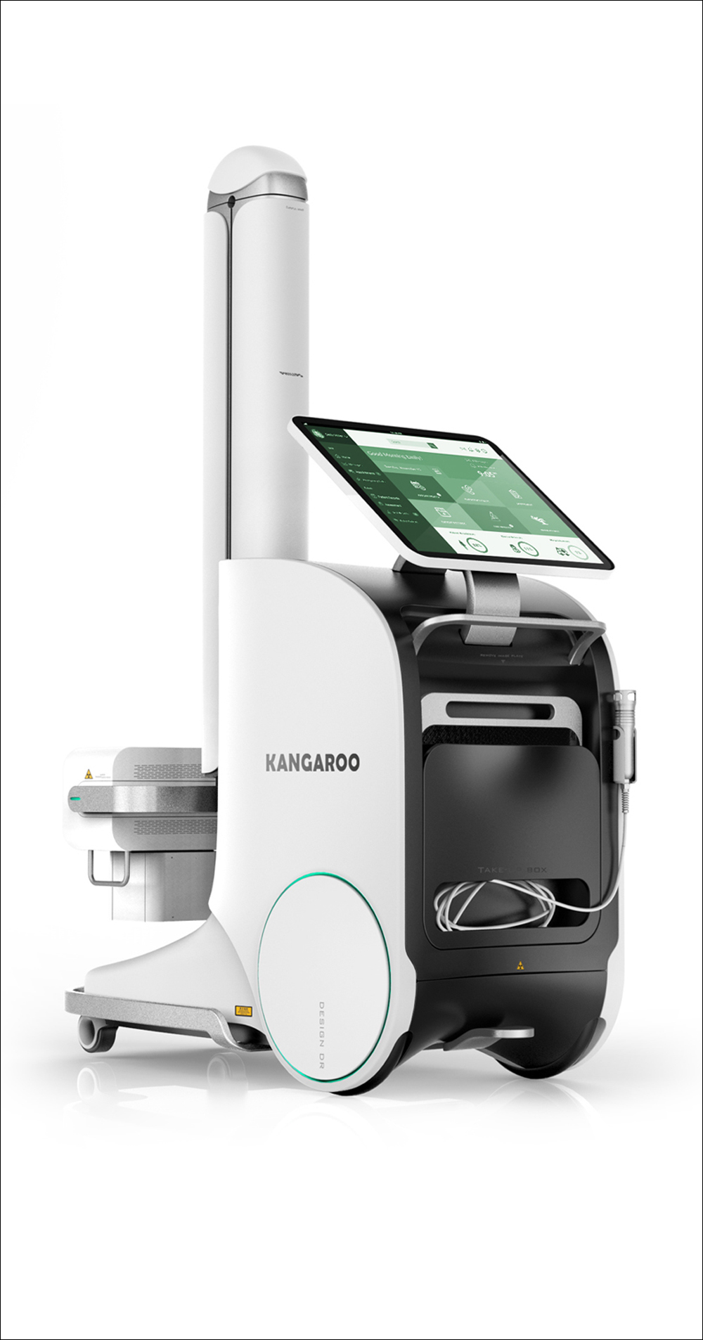 移動DR醫學影像系統工業設計：Digital Mobile  DR DT10000 Kangaroo Medical Technology Co.,Ltd